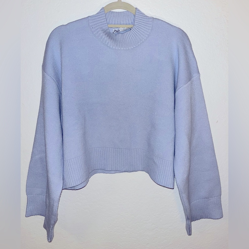 ZARA cropped sweater